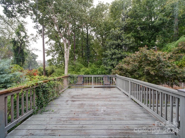 view of deck