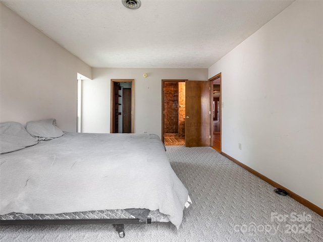 bedroom with carpet flooring