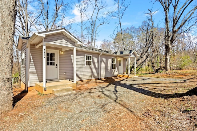 117 Hibriten Mountain Rd SE, Lenoir, NC 28645 - view of back of house
