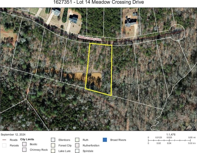 LOT14 Meadow Crossing Dr, Rutherfordton NC, 28139 land for sale