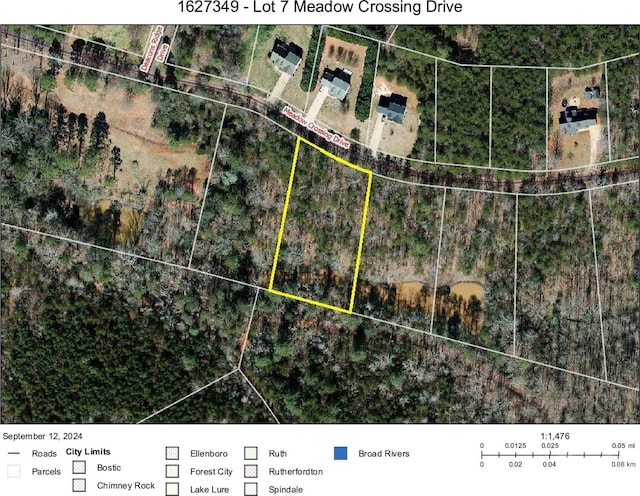 LOT7 Meadow Crossing Dr, Rutherfordton NC, 28139 land for sale