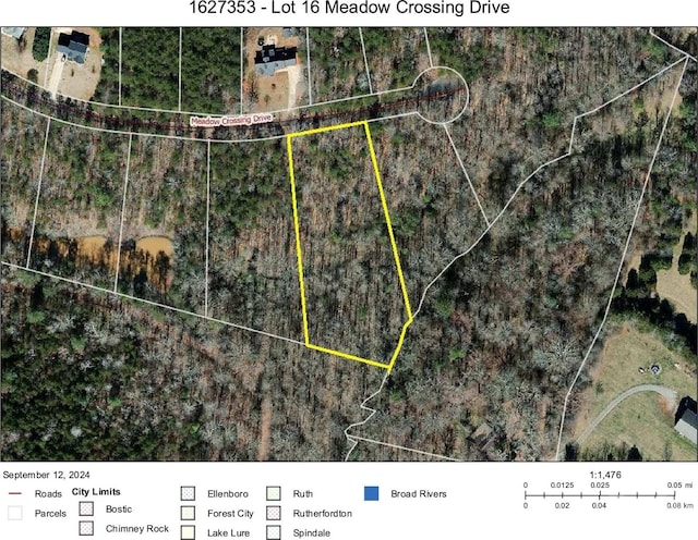 LOT16 Meadow Crossing Dr, Rutherfordton NC, 28139 land for sale