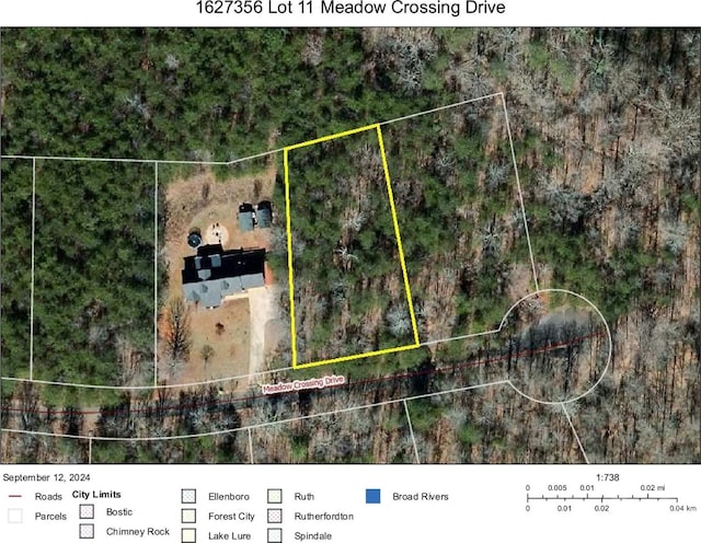 LOT11 Meadow Crossing Dr, Rutherfordton NC, 28139 land for sale