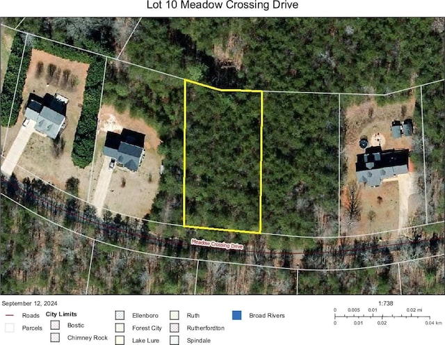 LOT10 Meadow Crossing Dr, Rutherfordton NC, 28139 land for sale