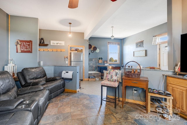 view of living room