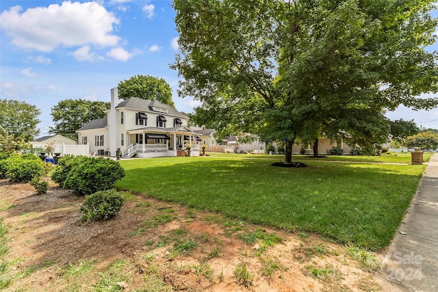 404 Avery Ave, Morganton, NC 28655 - view of yard with a porch