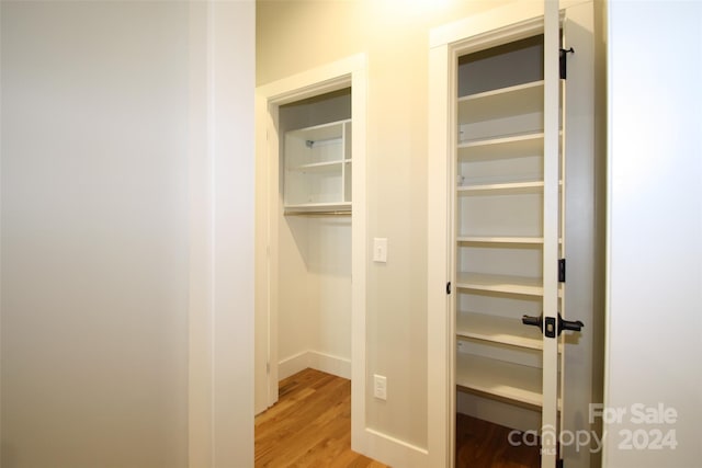 view of closet