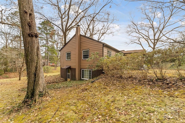 view of property exterior