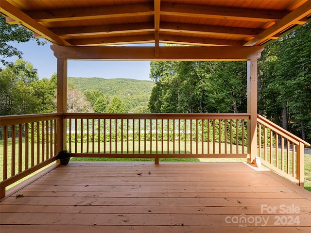 view of deck