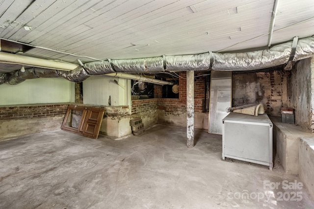 405 7th St, Spencer, NC 28159 - view of basement
