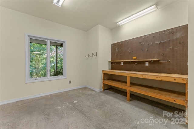 85 Tall Poplar Smt, Hendersonville, NC 28739 - unfurnished room featuring unfinished concrete floors and baseboards