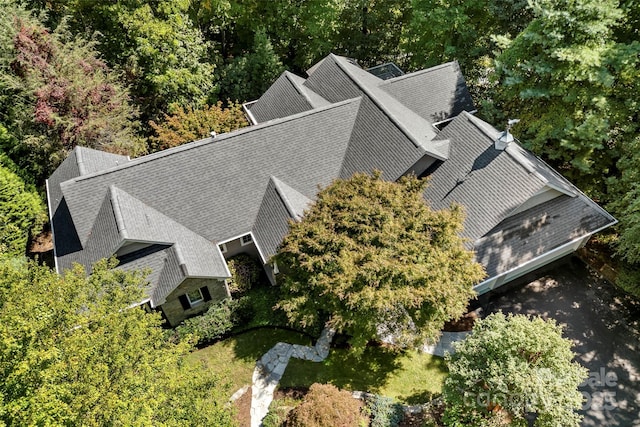 85 Tall Poplar Smt, Hendersonville, NC 28739 - aerial view of property and surrounding area