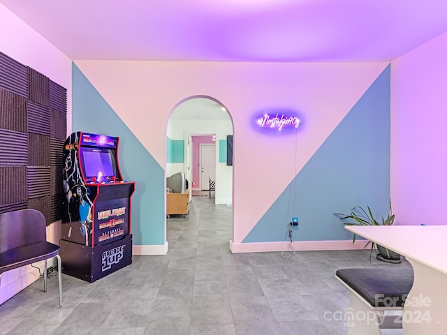 view of game room