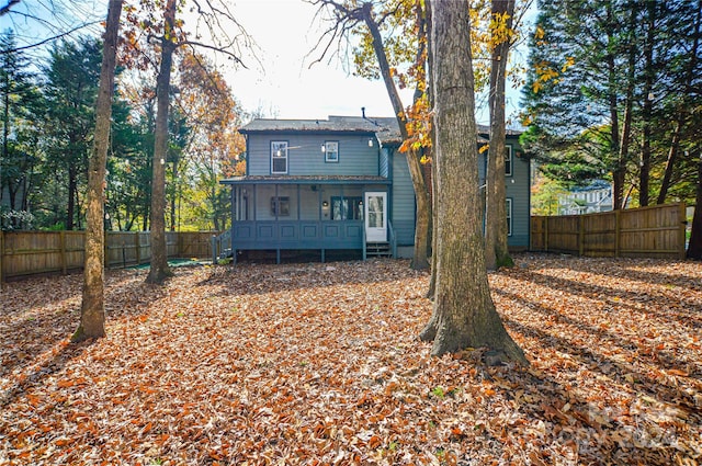 view of back of house