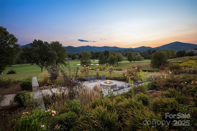 property view of mountains