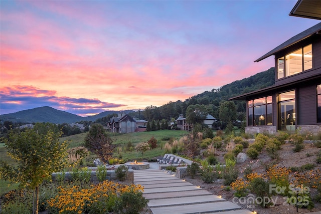 property view of mountains