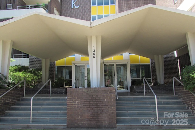 1300 Reece Rd Unit 302, Charlotte, NC 28209 - property entrance with french doors