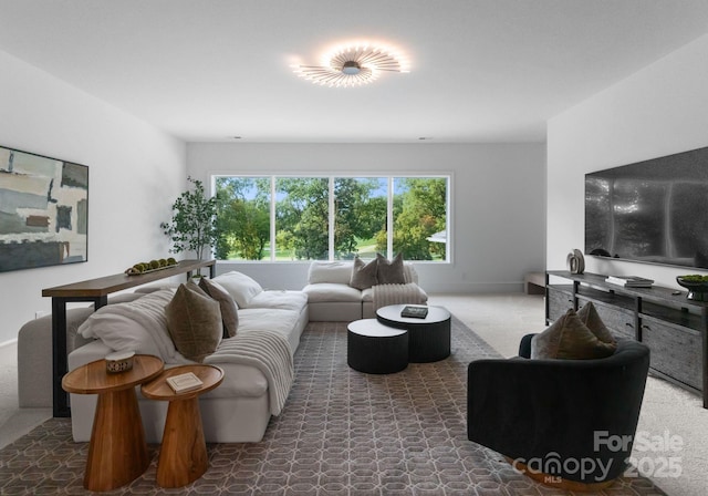 2116 Woodhaven Rd, Charlotte, NC 28211 - living area featuring carpet floors