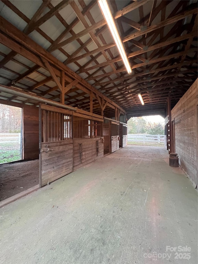 view of stable