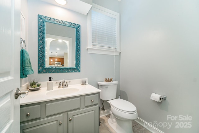 121 Canvasback Rd, Mooresville, NC 28117 - half bath featuring vanity and tile patterned floors