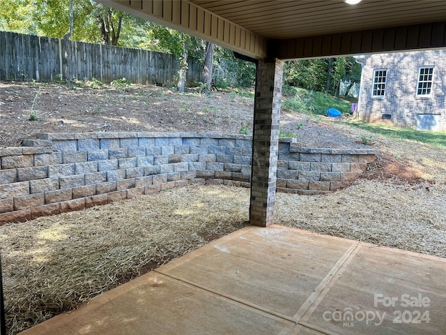 view of patio / terrace