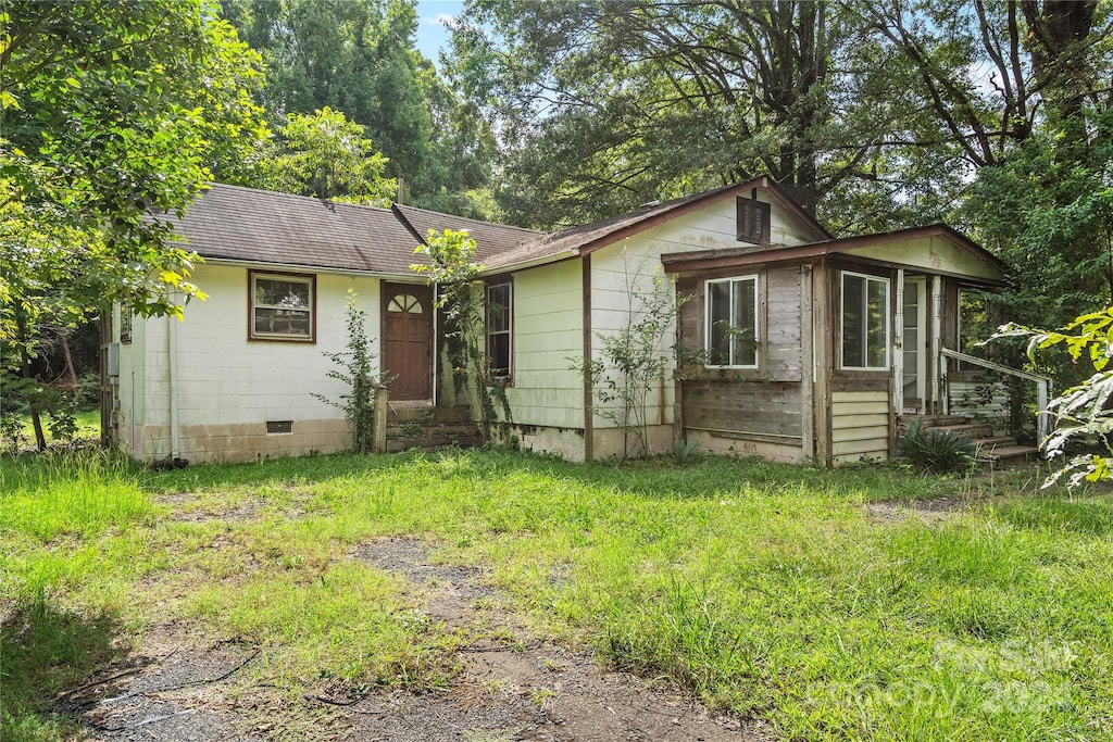 view of ranch-style house