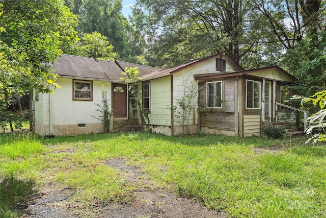 view of ranch-style house