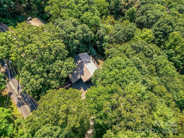 219 Old Toll Rd, Asheville, NC 28804 - bird's eye view with a forest view