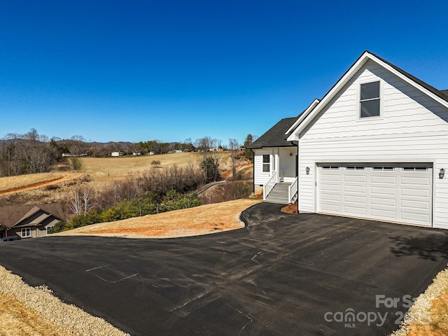 exterior space with driveway