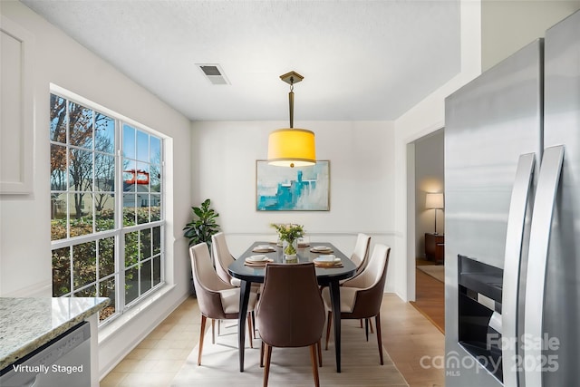 view of dining room