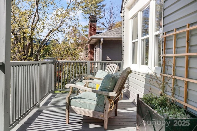 22 Kenilwood Pl, Asheville, NC 28803 - view of deck