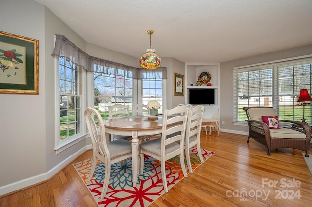 29 Daves Rd, Mooresboro, NC 28114 - dining room with baseboards, light wood finished floors, and healthy amount of natural light