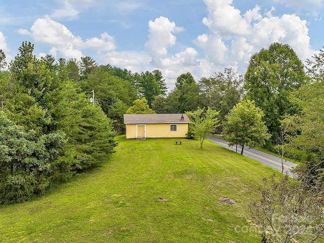 view of yard