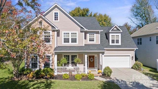 front of property with a porch