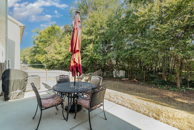 view of patio