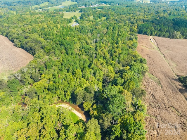 10250 Barringer Ct, Mount Pleasant, NC 28124 - drone / aerial view featuring a wooded view
