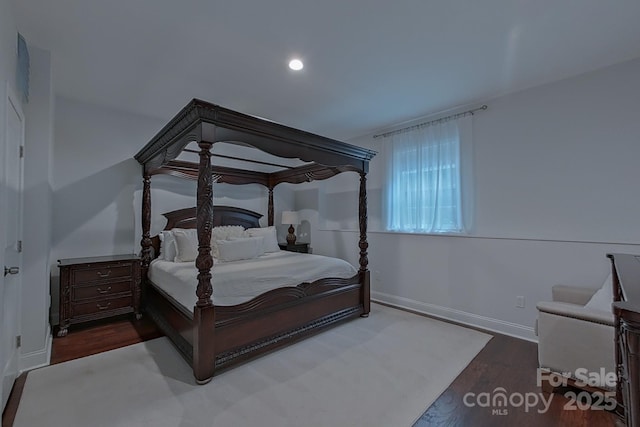 10604 Russet Pl, Charlotte, NC 28227 - bedroom featuring wood finished floors and recessed lighting