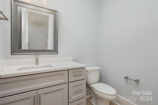 2305 Sanders Ave, Charlotte, NC 28216 - bathroom with toilet and vanity