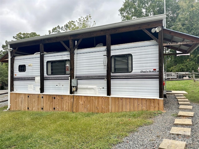 view of property exterior