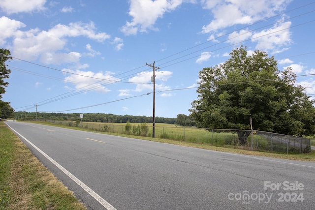 view of road