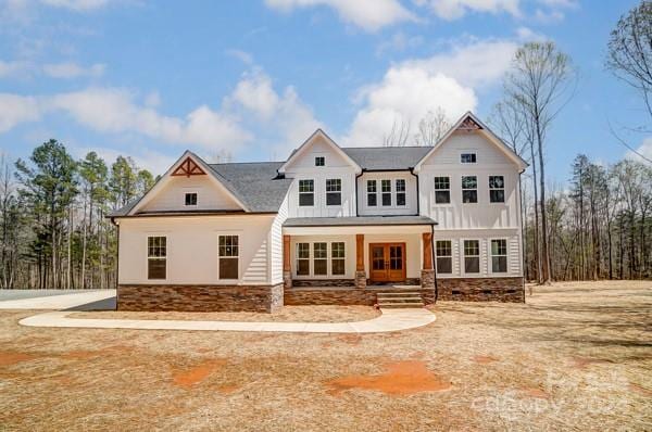 view of rear view of house