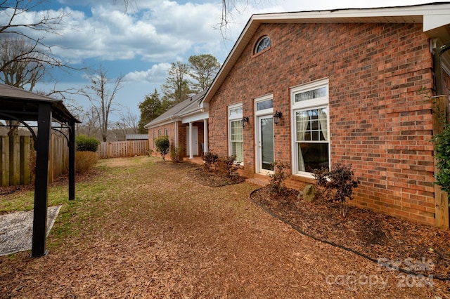 view of property exterior