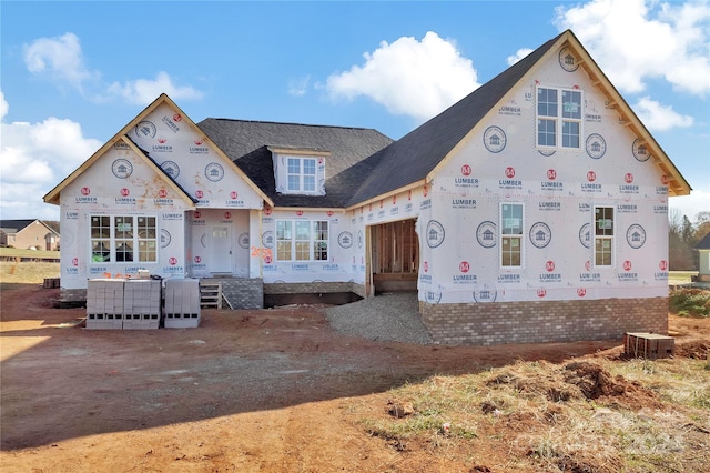 view of property under construction