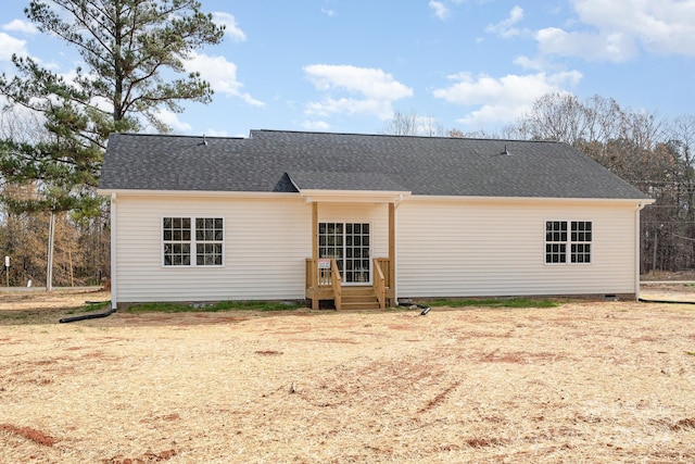 view of rear view of house