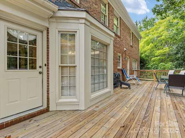 view of deck