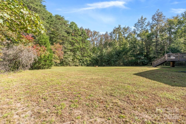 view of yard