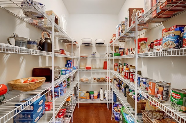 view of pantry