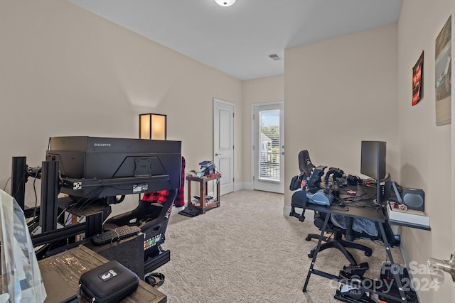 10193 Meeting House Dr NW, Huntersville, NC 28078 - office space featuring baseboards, visible vents, and carpet