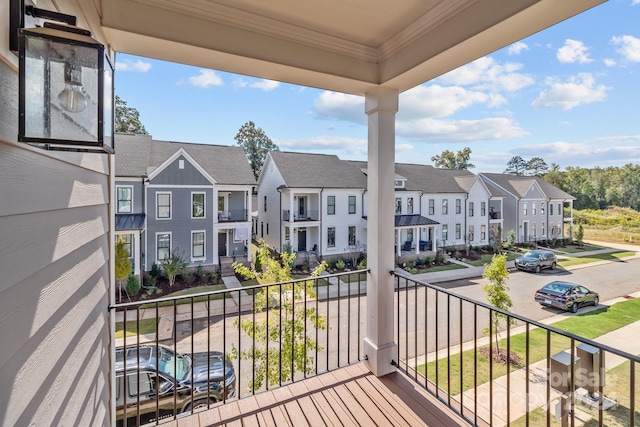 10193 Meeting House Dr NW, Huntersville, NC 28078 - balcony with a residential view