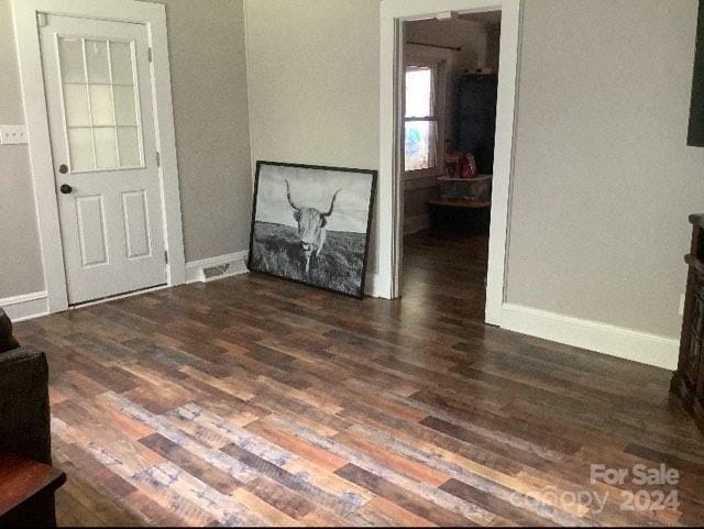 305 N Milford Dr, Salisbury, NC 28144 - living room with wood finished floors and baseboards
